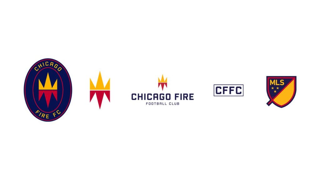New logo brand Chicago Fire | MLS Magazine italia