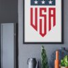 USMNT soccer lovers MLS Magazine italia abbigliamento sportivo - Soccer US poster>