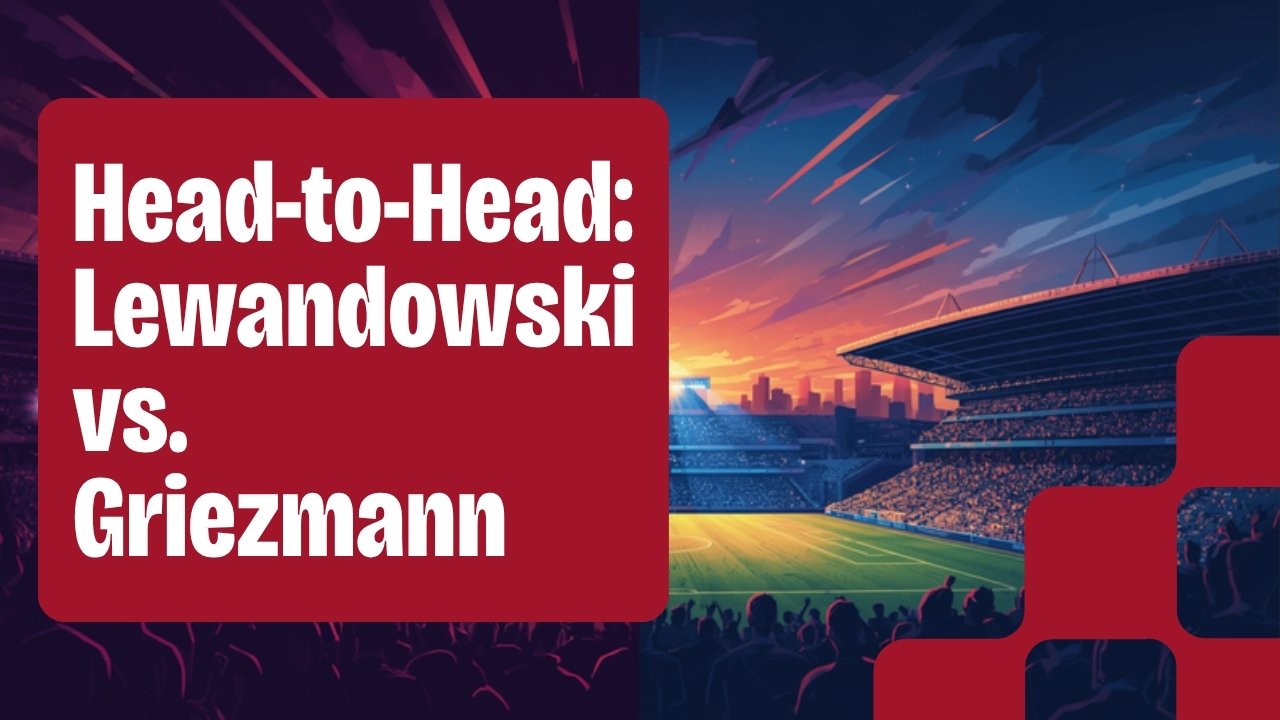 Infografica statistiche a confronto tra Lewandowski e Griezmann in MLS 2026
