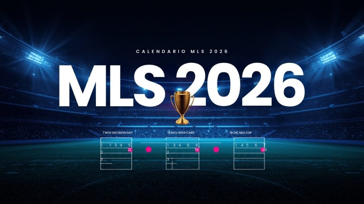 Calendario MLS 2026: Decision Day il 7 novembre, wild card il 18 novembre e MLS Cup il 18 dicembre
