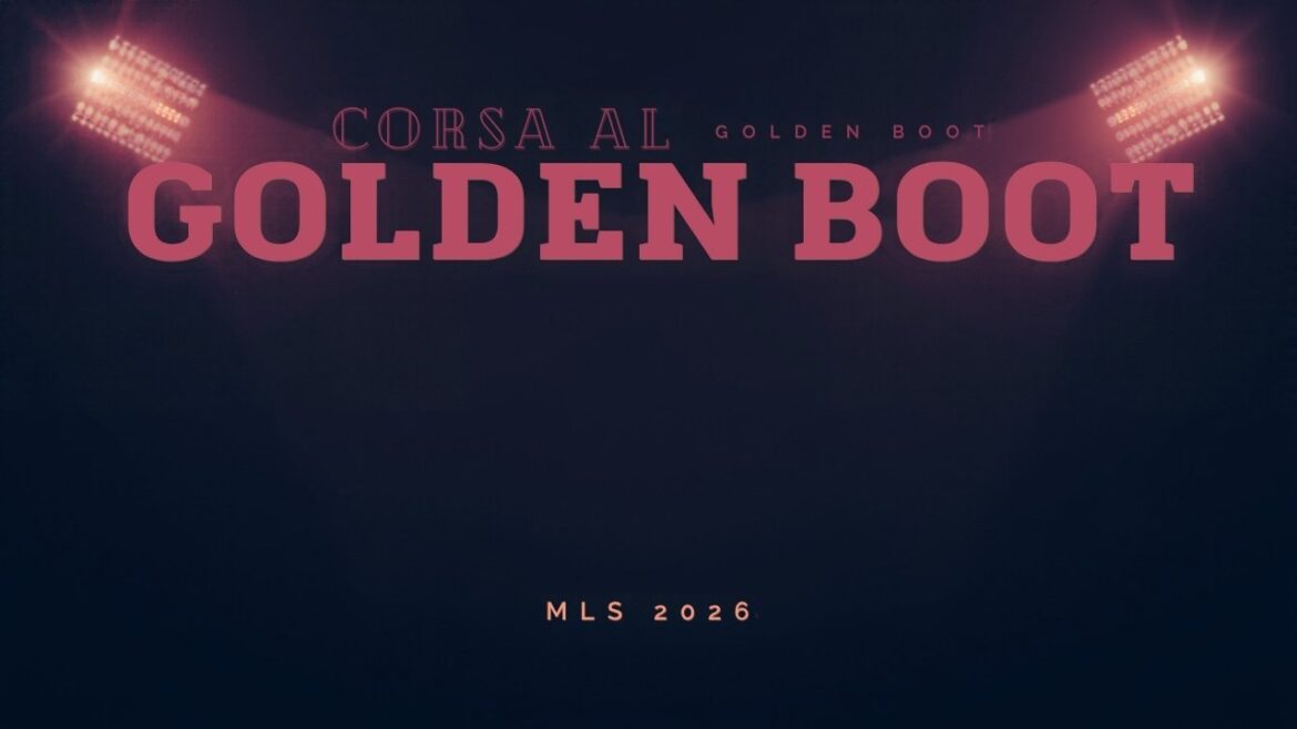 Silhouette di attaccante sotto i riflettori per la corsa al Golden Boot MLS 2026