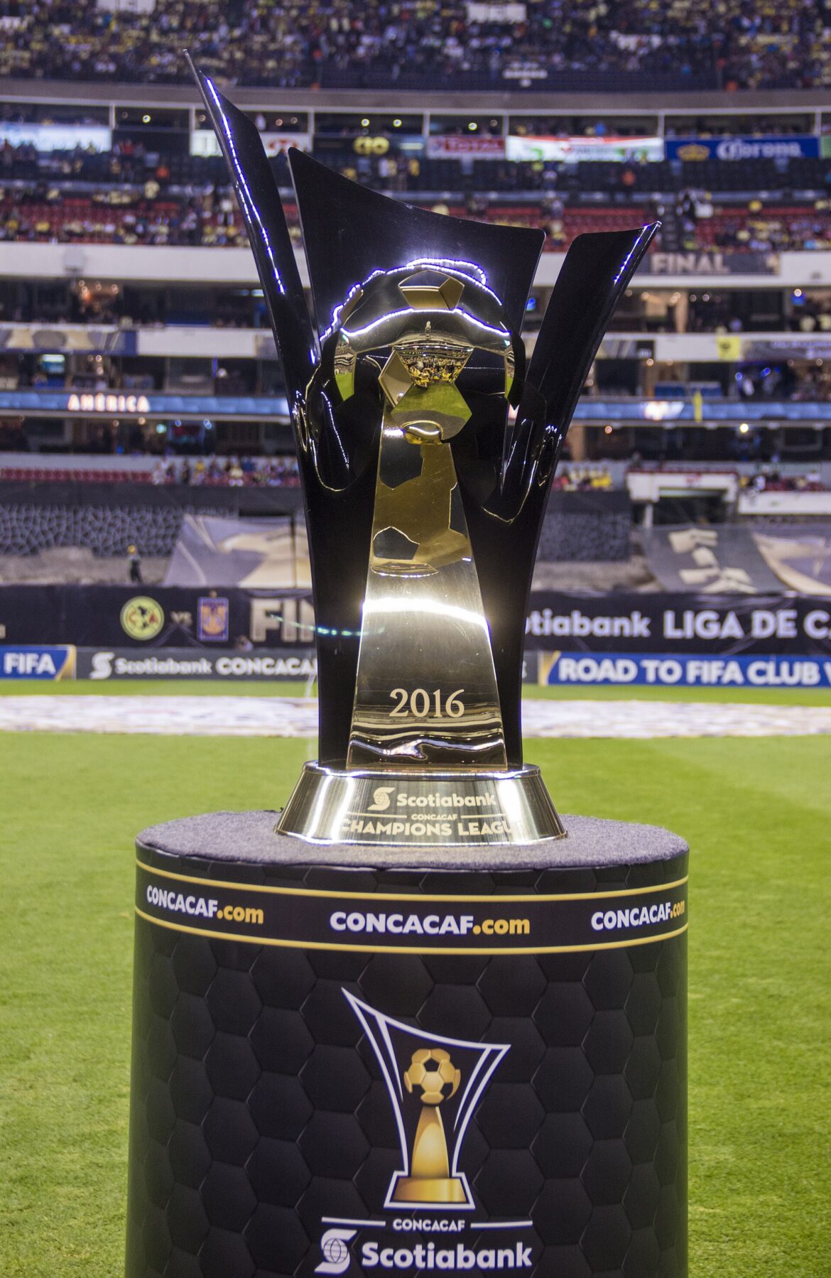 Il trofeo della CONCACAF Champions League